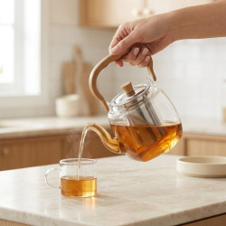 Glass Teapot 1 Liter